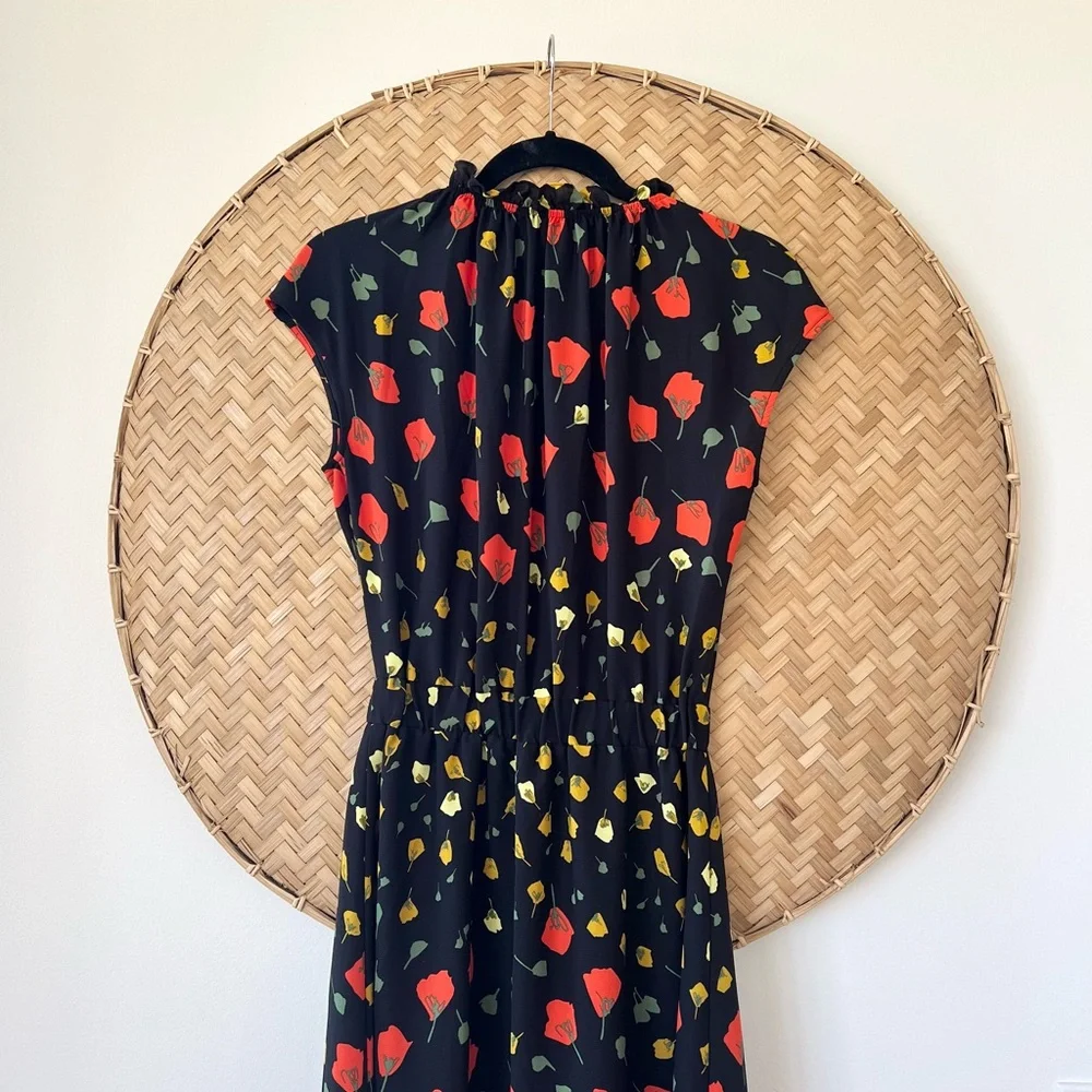 GORGEOUS WOMEN’S BANANA REPUBLIC CALIFORNIA POPPY GARDEN PARTY DRESS - Picture 2 of 13